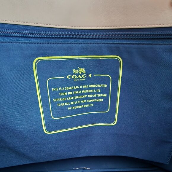 COACH Taxi Tote 36 in Printed Canvas - Picture 10 of 16